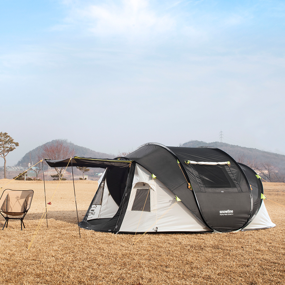 스노우라인 팝업 패밀리 4 원터치 텐트 199,500원