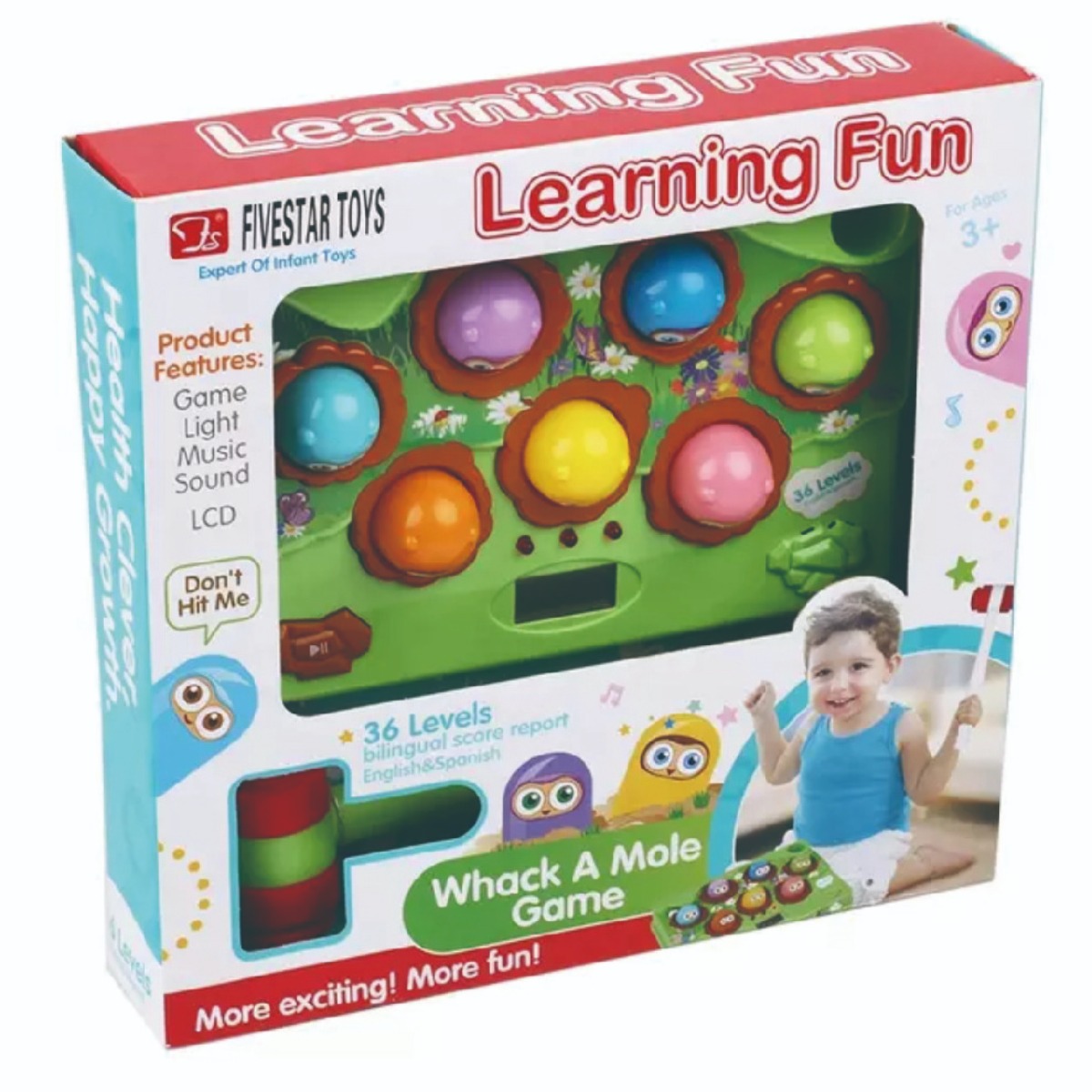 두더지잡기 게임기 유아 어린이 보드게임 도미노스토리, 1개 19,990원