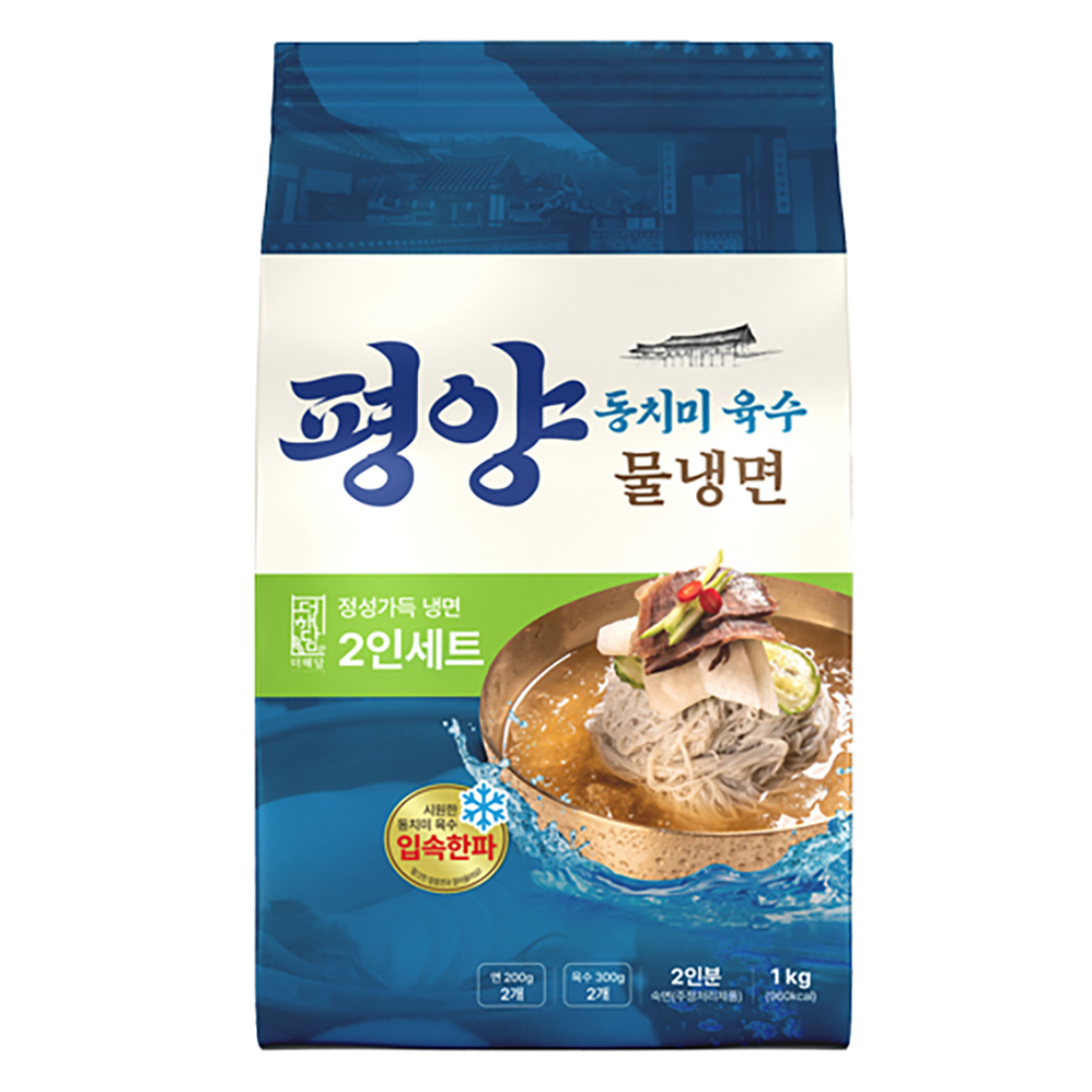 더해담 동치미육수 평양물냉면, 1kg, 1개 6,980원