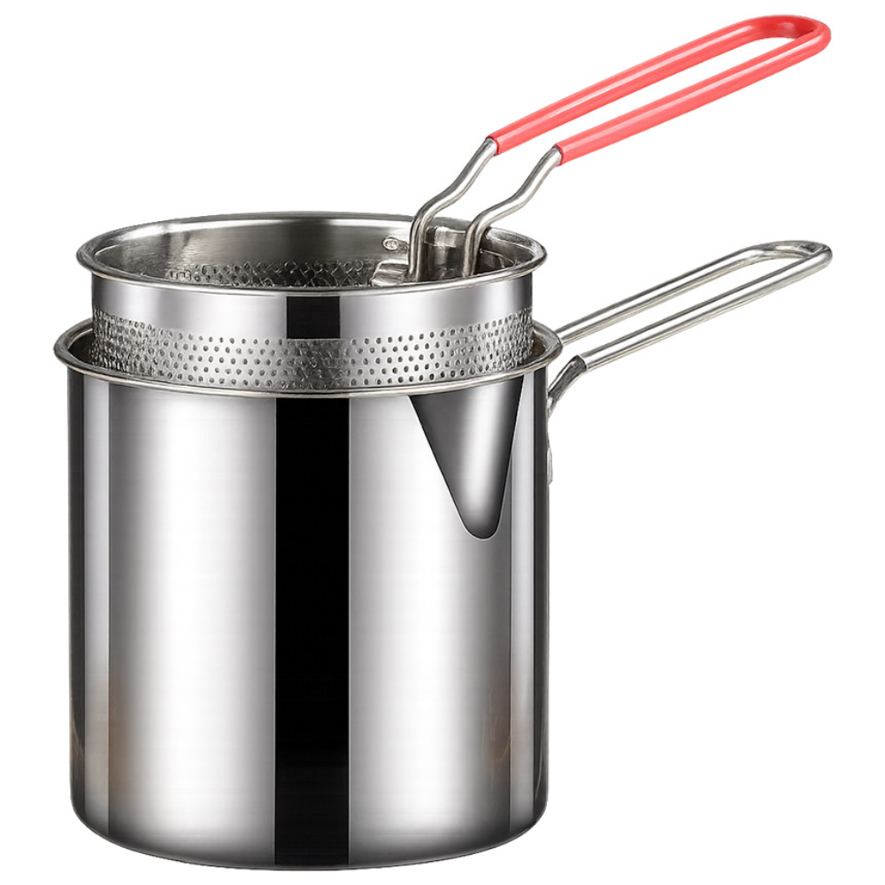 헬로제인 올스텐 멀티팟 거름망 세트 인덕션 튀김냄비, 단일색상, 1개, 12.7cm 14,000원