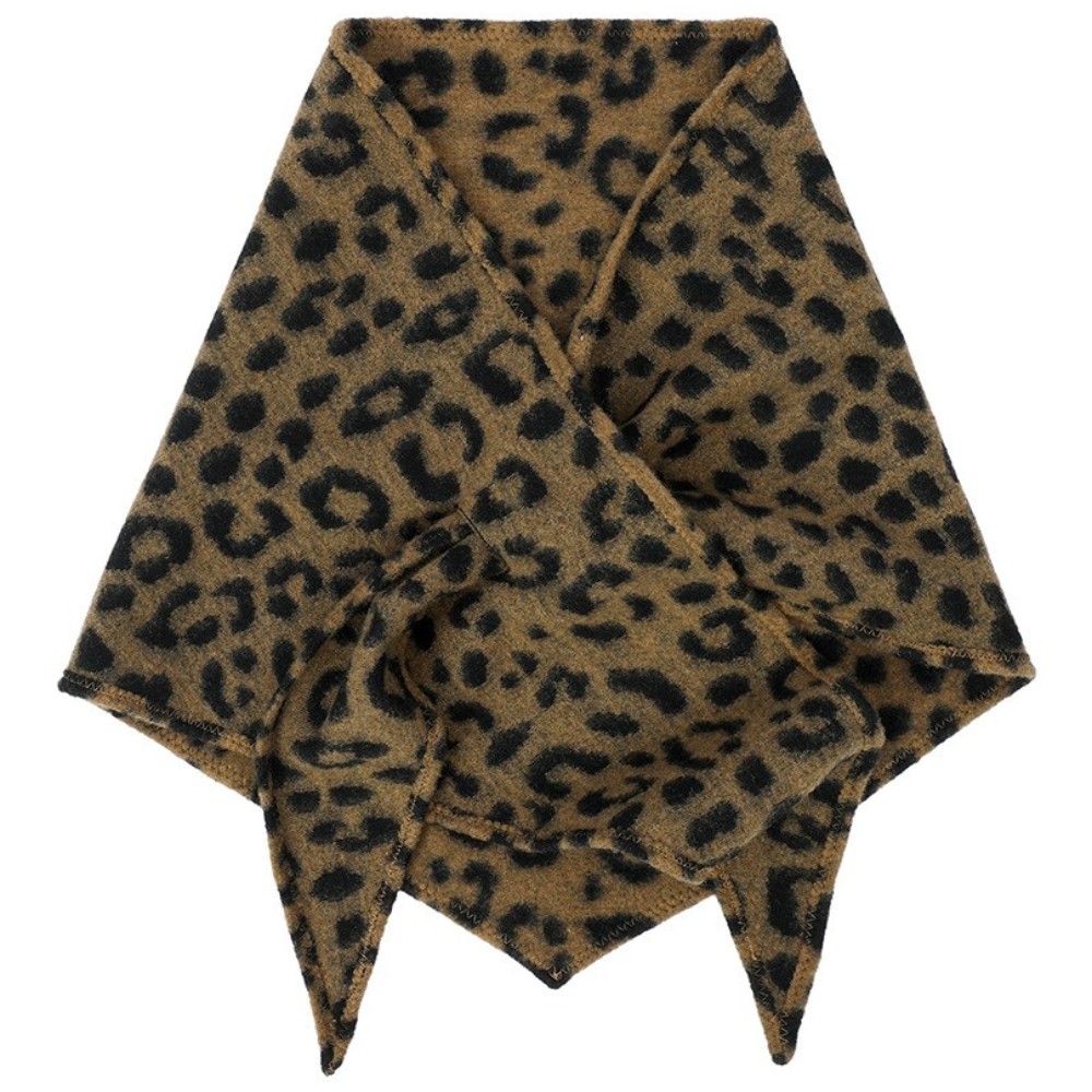 위드주얼리 여성 레오파드 삼각 스카프 머플러 38,800원