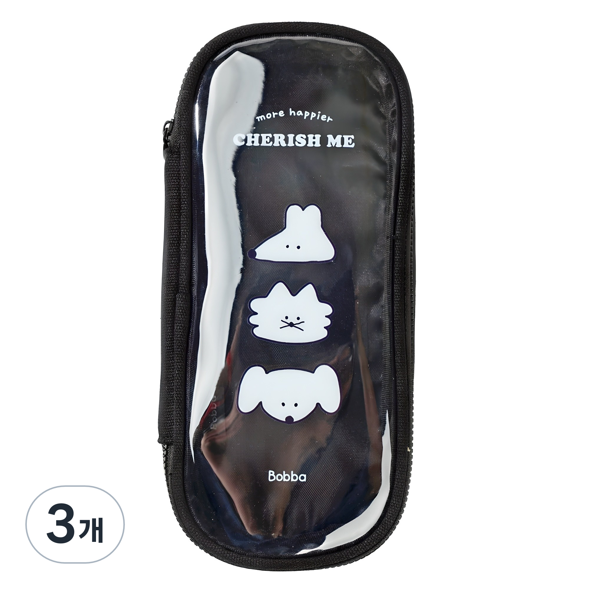 뭉구 8000 보바 pvc 투명커버 펜파우치 21,240원