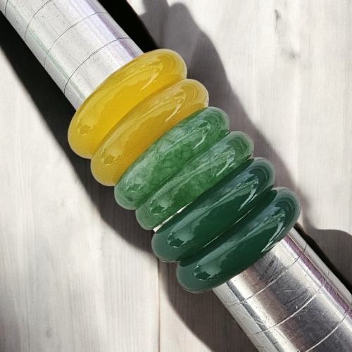 7mm 쌍가락지 원석반지 천연석 한복 29,900원