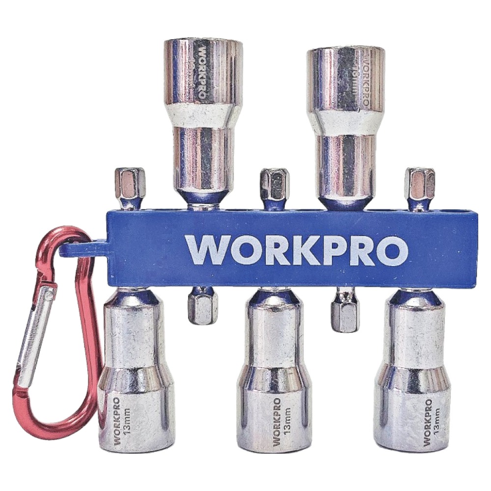 워크프로 자석 비트 소켓 복스알 육각 13 x 65 mm WP408227 5p 9,000원