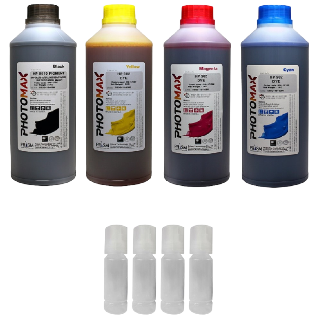 HP무한잉크 충전 리필 호환 HP9010 HP7740 HP8710 HP8610, 1세트, HP검정안료+컬러안료(상세페이지 꼭 확인) 65,000원