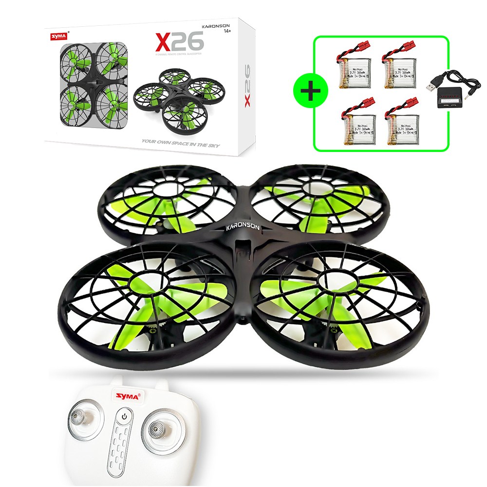 카론슨 시마 X26풀세트+추가배터리4개+충전기 입문용 연습용 교육용 초보자 선물 미니드론 64,900원