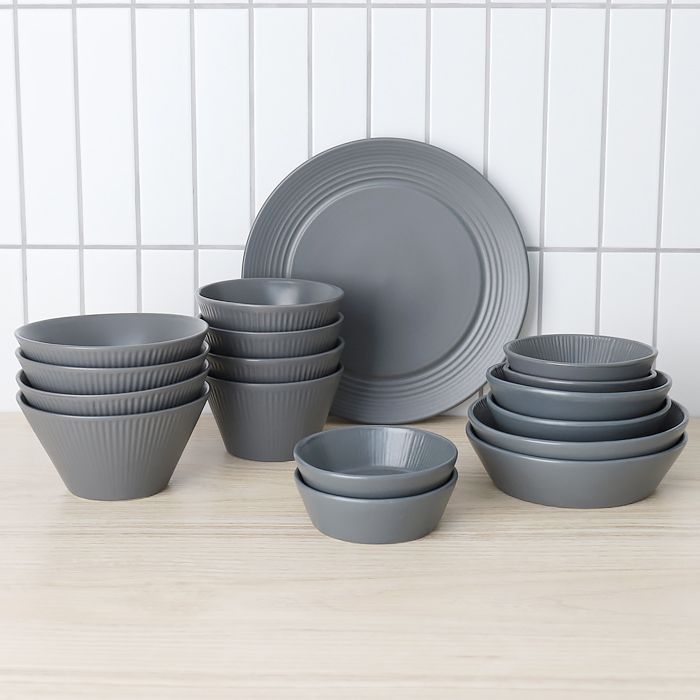 블룸엣홈 스트리샤 4인 식기 홈 세트 17p 84,020원