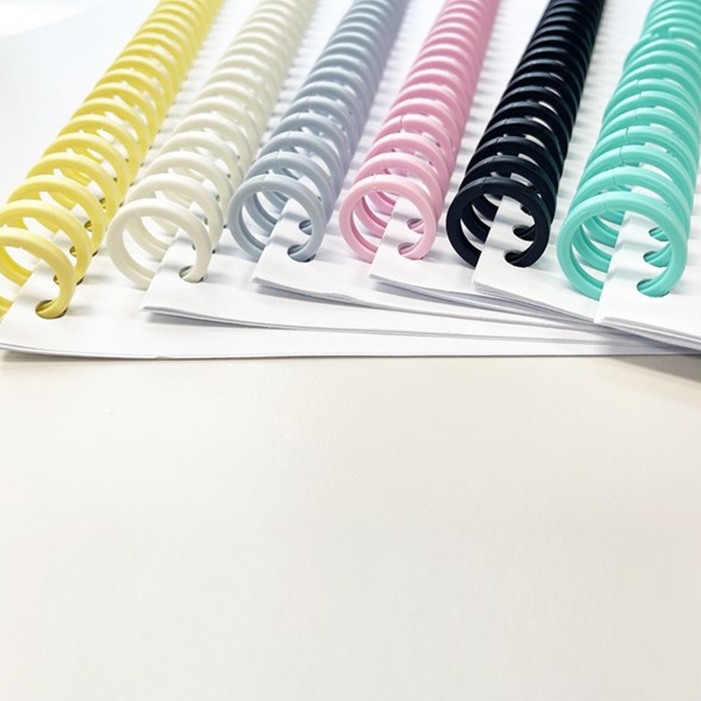 국산 셀프제본 바인더 문서 루즈링 클릭링 30공 10mm 12mm 14mm 16mm 500원