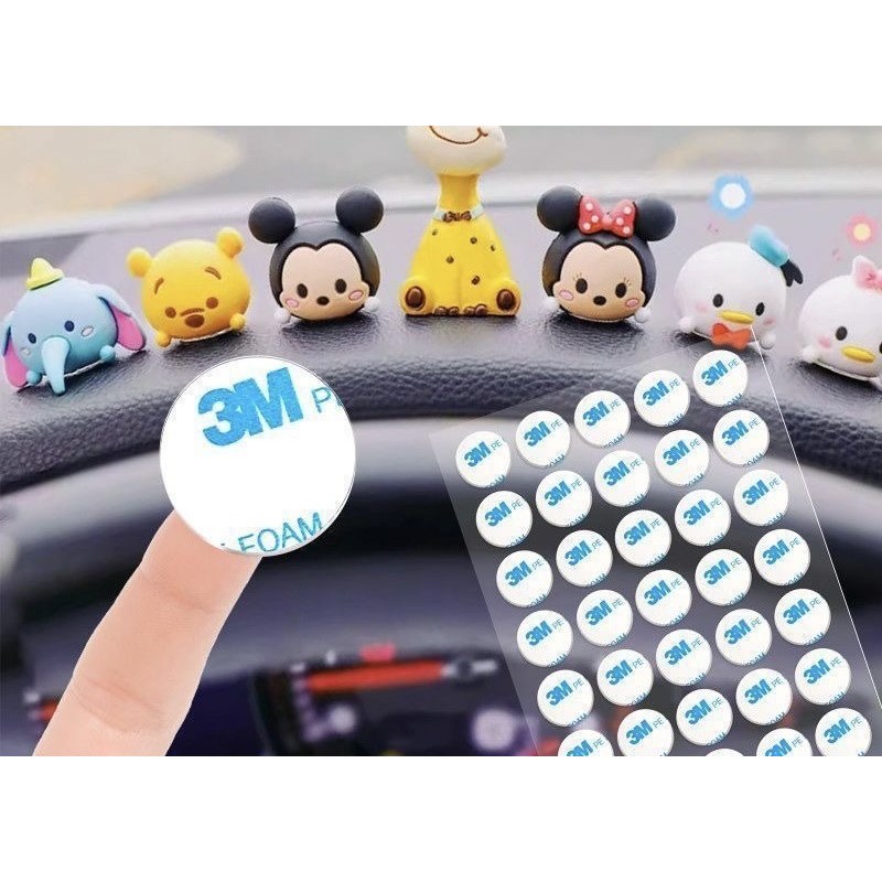 넘버링카 3M 원형 양면테이프 폼테이프 초강력 접착 패드 스티커 15mm X 15mm 14,900원