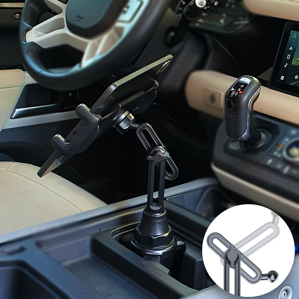 믿추 차량용 태블릿 컵홀더 조절식 핸드폰 거치대 24,900원