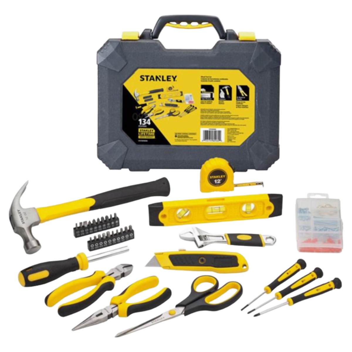 스탠리 수공구세트 STHT80960 DIY공구세트 134pcs 가정용공구 선물용공구 52,310원