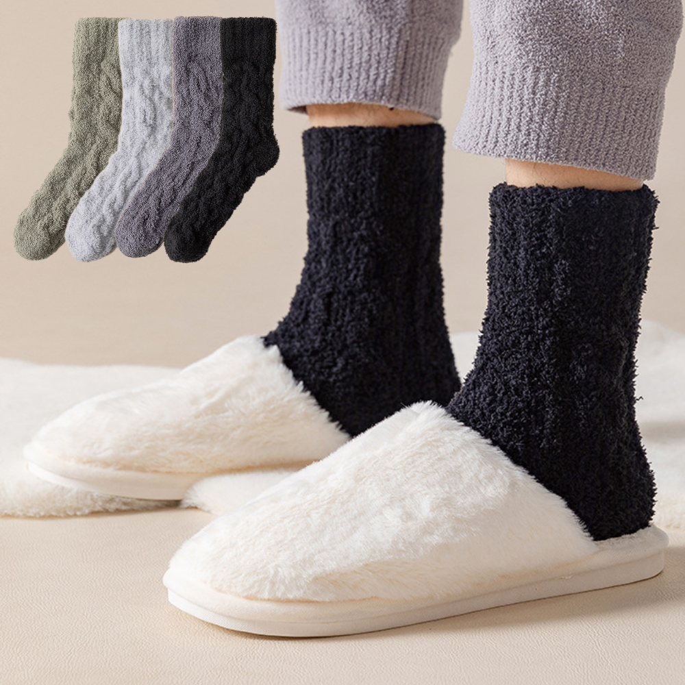 제바 두꺼운 겨울 무압박 수면양말 4켤레 6,900원