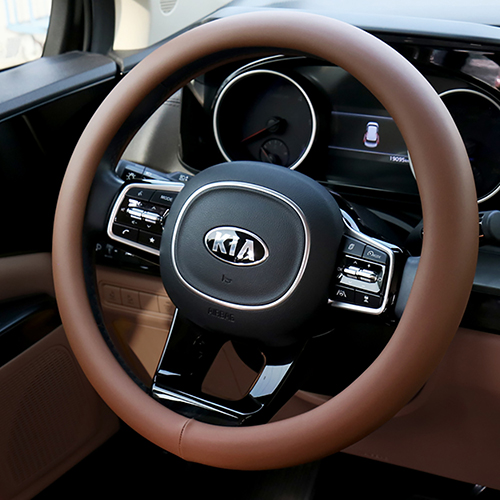 모런 자동차 가죽 무지 원형 핸들커버 30,240원