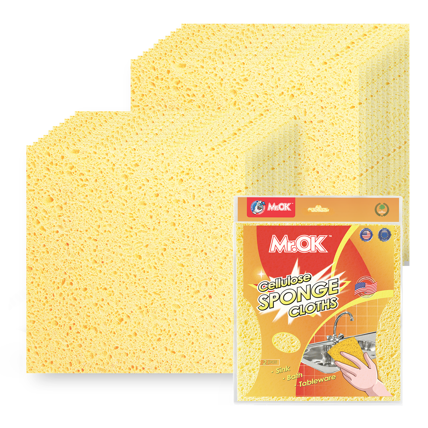 미스터오케이 셀룰로오스 행주 2p, 10개 11,700원