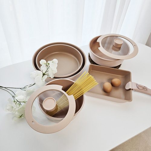 인덕션 세라믹 냄비 세트 멀티핸들 8종세트 독일 99,000원