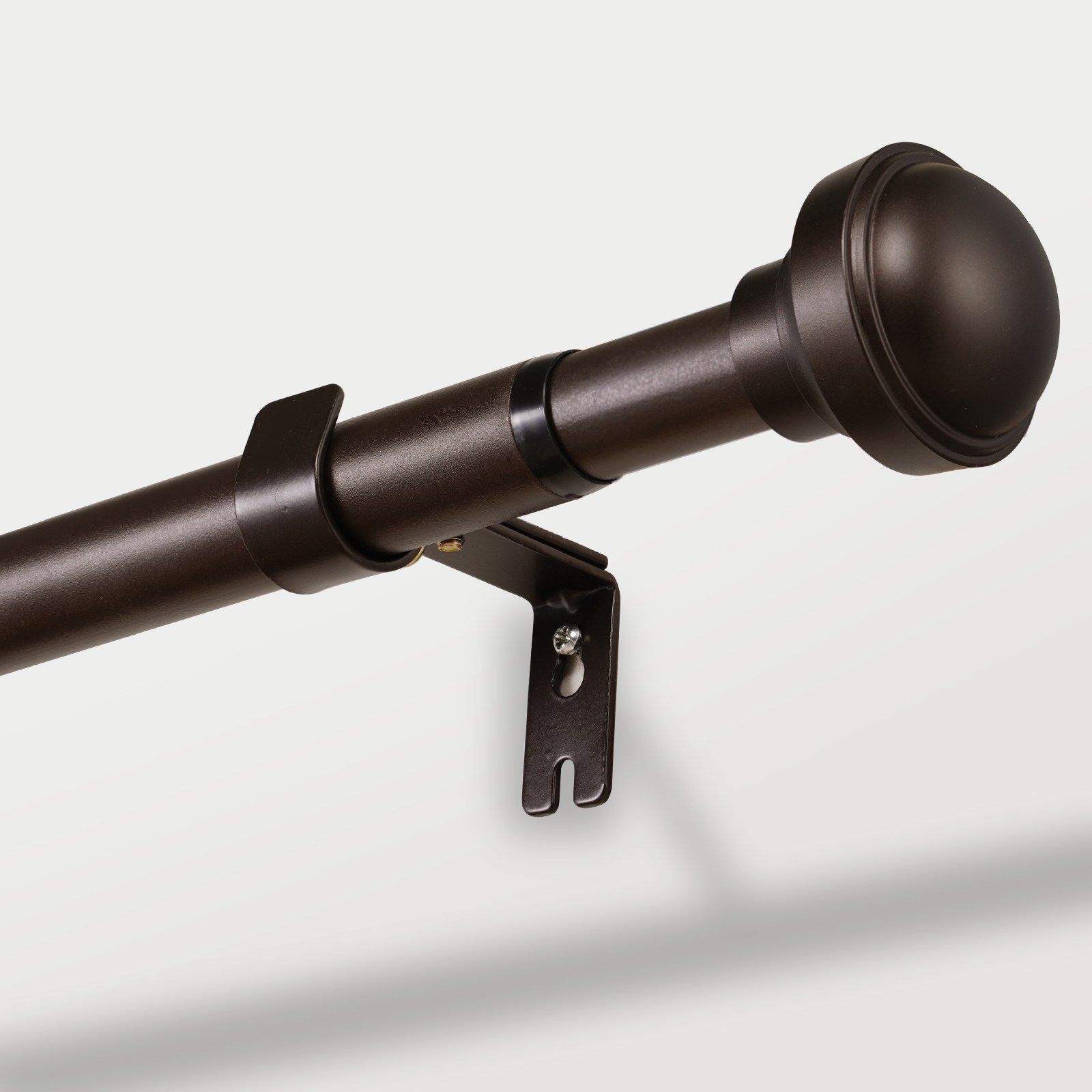 Vellichor 다용도 스테인리스 25mm 커튼봉 커텐봉 길이 조절할 수 있는 간편설치 내하중 초강력 커튼 봉 걸이막대, 검정색 17,300원