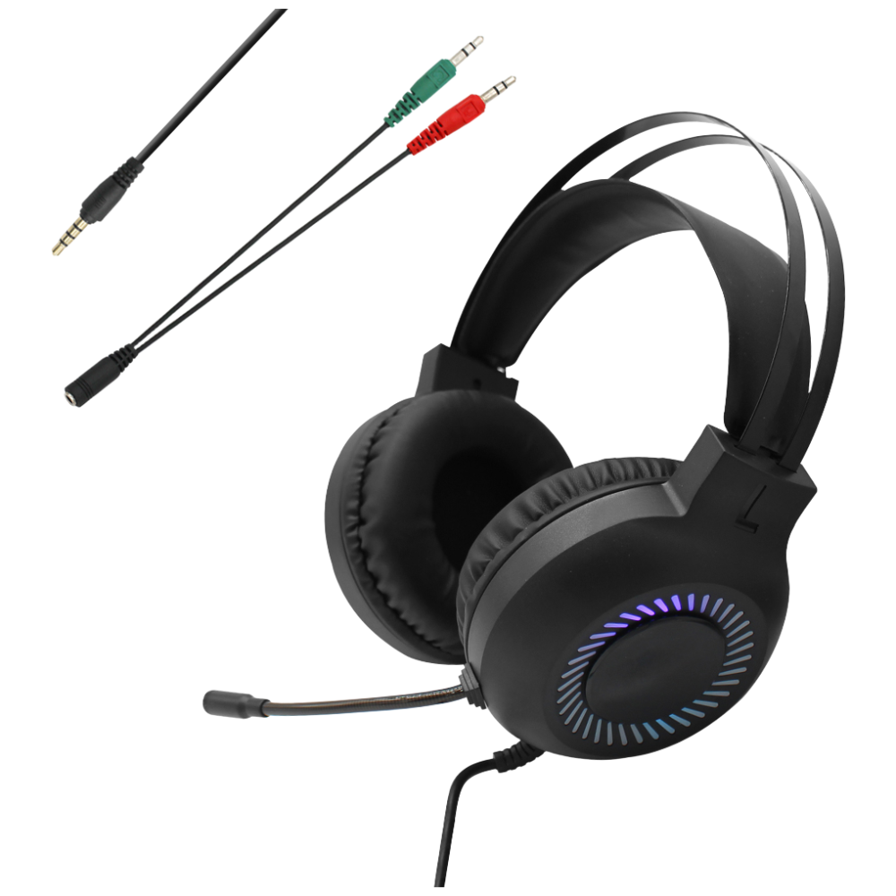 디보이스 GH-S8 고음질 게이밍 헤드셋 3.5mm 4극 플러그 PC용 변환어댑터 포함 29,000원