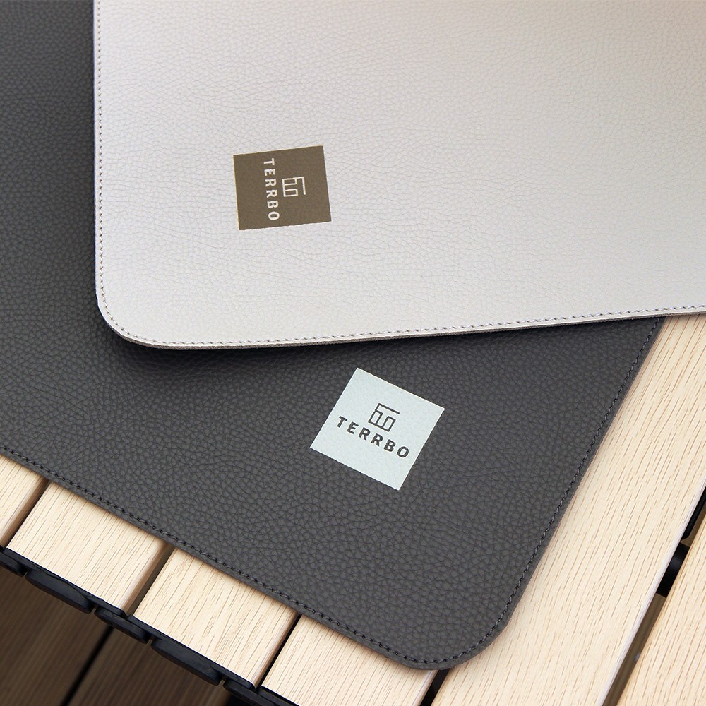 테르보 럭스 레더 테이블 매트 가죽매트, 챠콜 20,200원