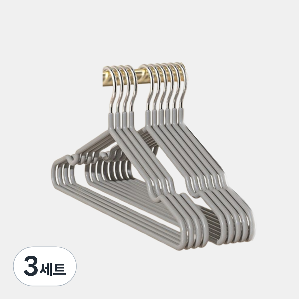 머니풀 컬러풀 논슬립 옷걸이 10p + 연결후크 6p 세트 21,450원