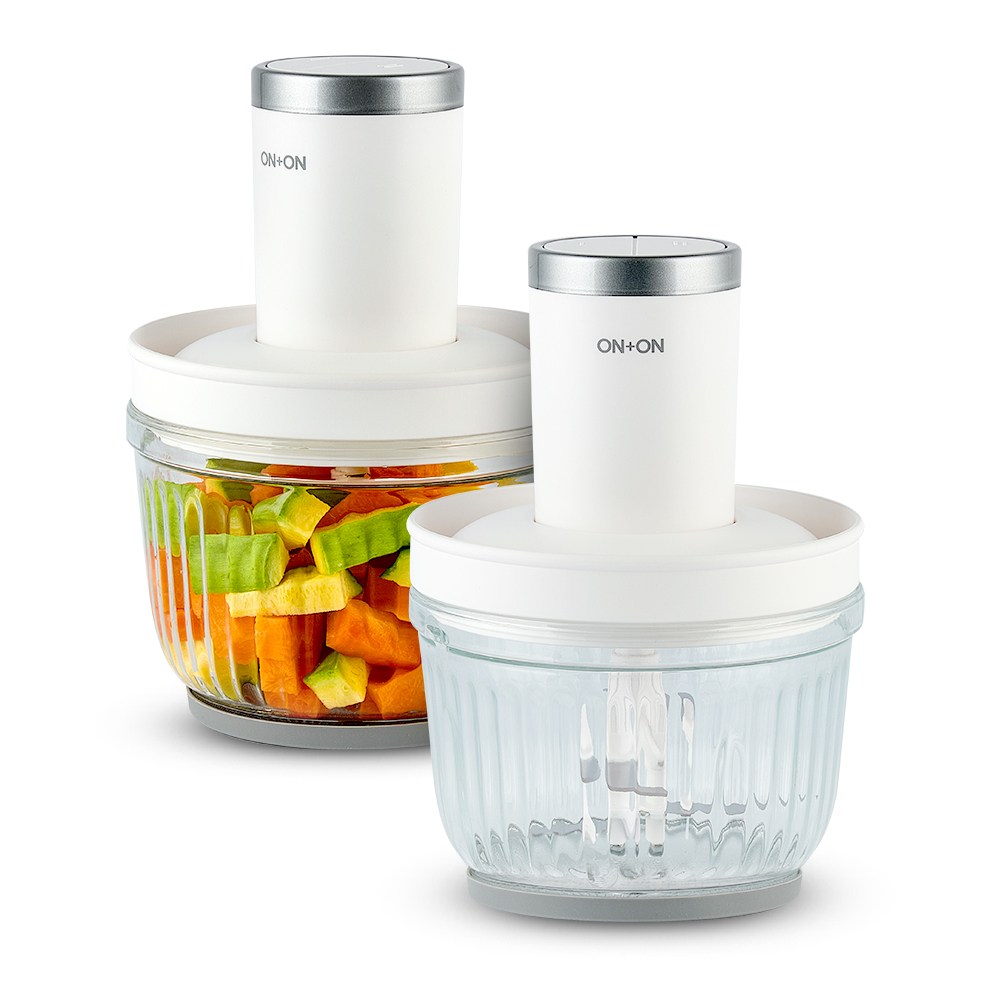 온더랩 마늘 채소 고기 이유식 만능 대용량 멀티다지기 2L, 1개, 화이트 33,000원