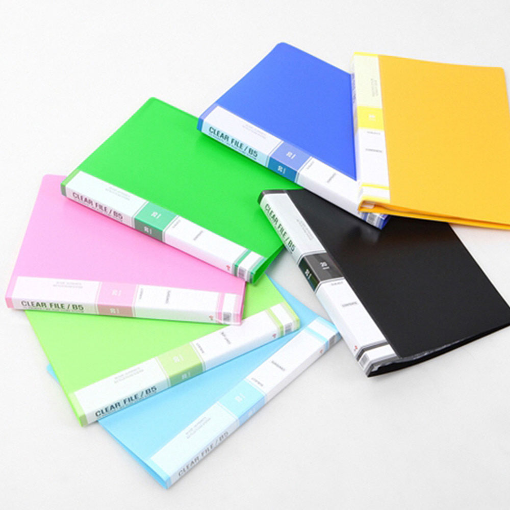 PP 클리어화일 B5 (리필속지 20장 포함) 9,000원