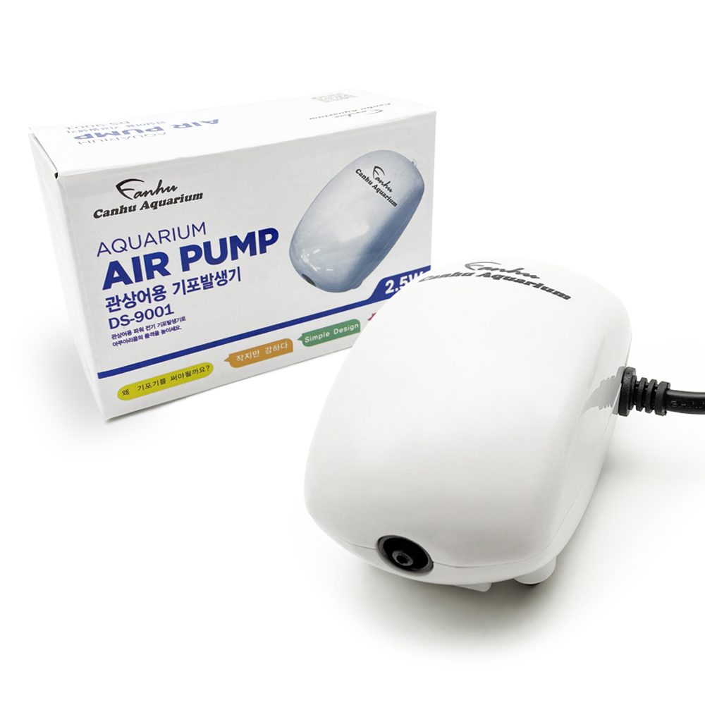 칸후아쿠아리움 관상어용 저소음 1구 기포발생기 DS-9001 5,950원