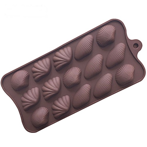 실리콘몰드 - 비치조개 (15구) #조개몰드 5,000원