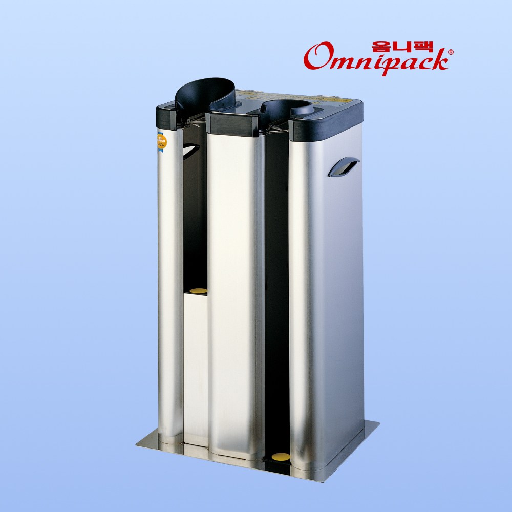 옴니팩 [본사출고] OP2-H 우산자동포장기 (2구) 서비스400장 *당일출고* 업소용우산꽂이, OP2-H, 스텐(무광), 1개 297,100원