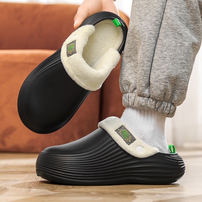 미노스토리 겨울시즌 남성 EVA 아쿠아 무중력 털슬리퍼 15,500원