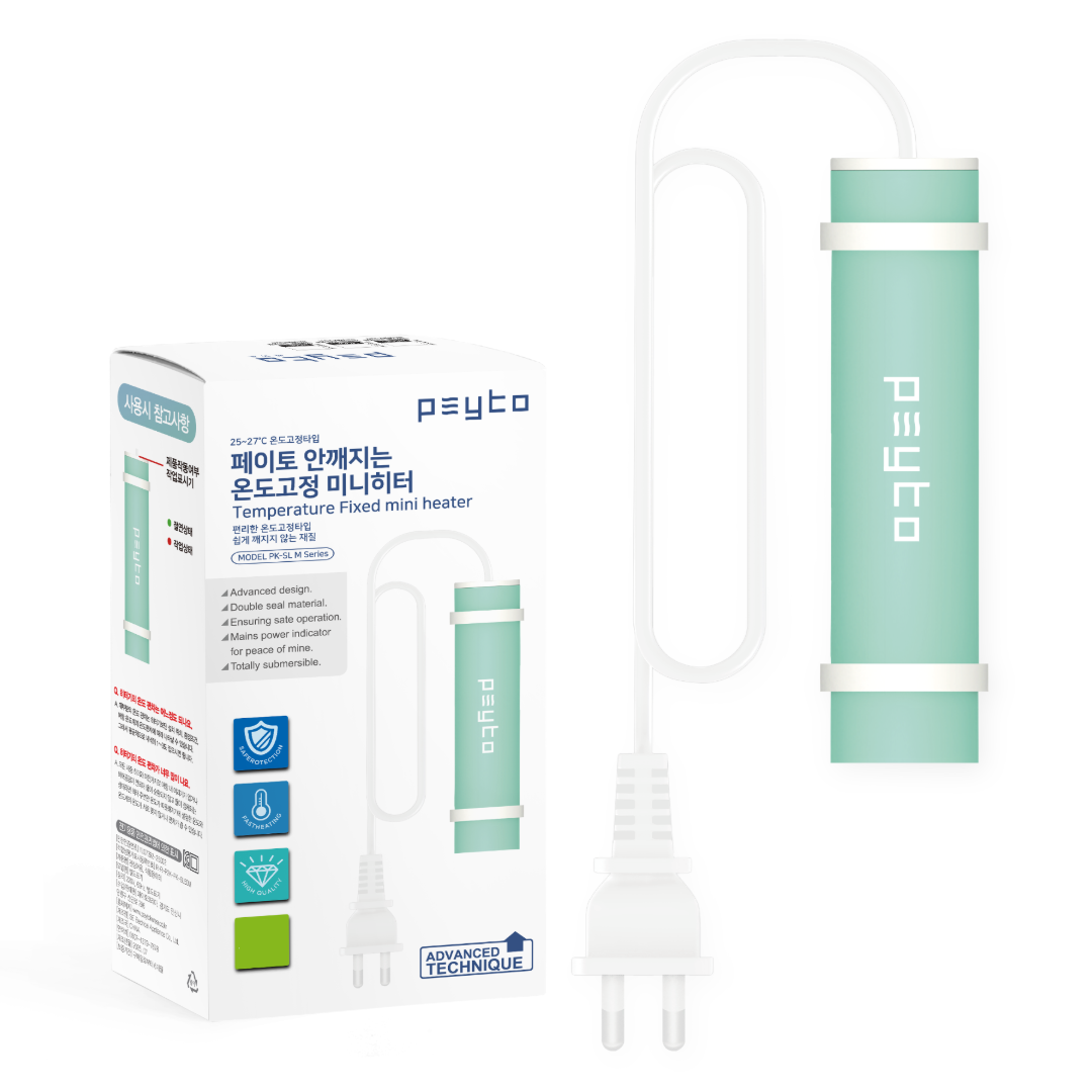 페이토 안깨지는 온도고정 미니히터 25W 플러그타입 PK-SL25M, 1개 12,500원