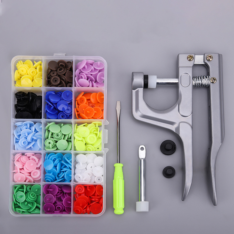 수선 티단추기구 펀치 단추세트 똑딱이 단추달기 스냅 펀칭기 옷 마스크 수첩 DIY 공구, 1개 29,700원
