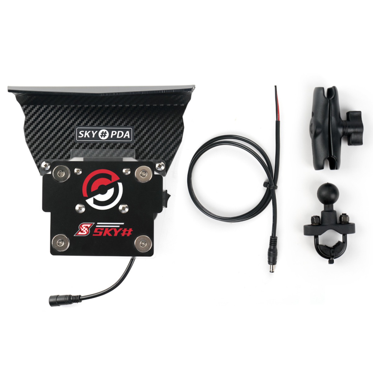 SKY# 배달대행 오토바이 자석 충전거치대2구 썬가드B-2+Z폴드열선방수케이스세트3.4.5.6기종옵션선택 135,000원