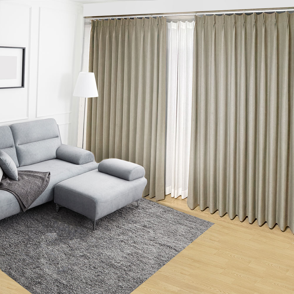 스마일데코 호텔식 나비주름 형상기억 암막커튼 2장셋트 243,000원