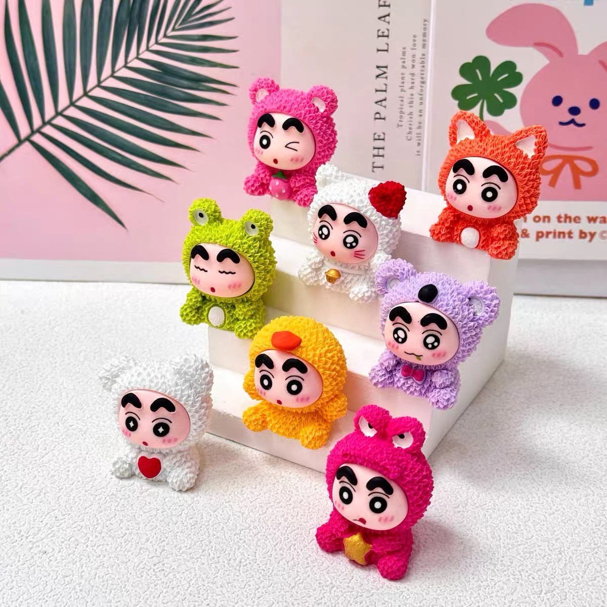 귀여운 인형 차량용 장식품 8종 세트, 8개, 1세트 19,500원