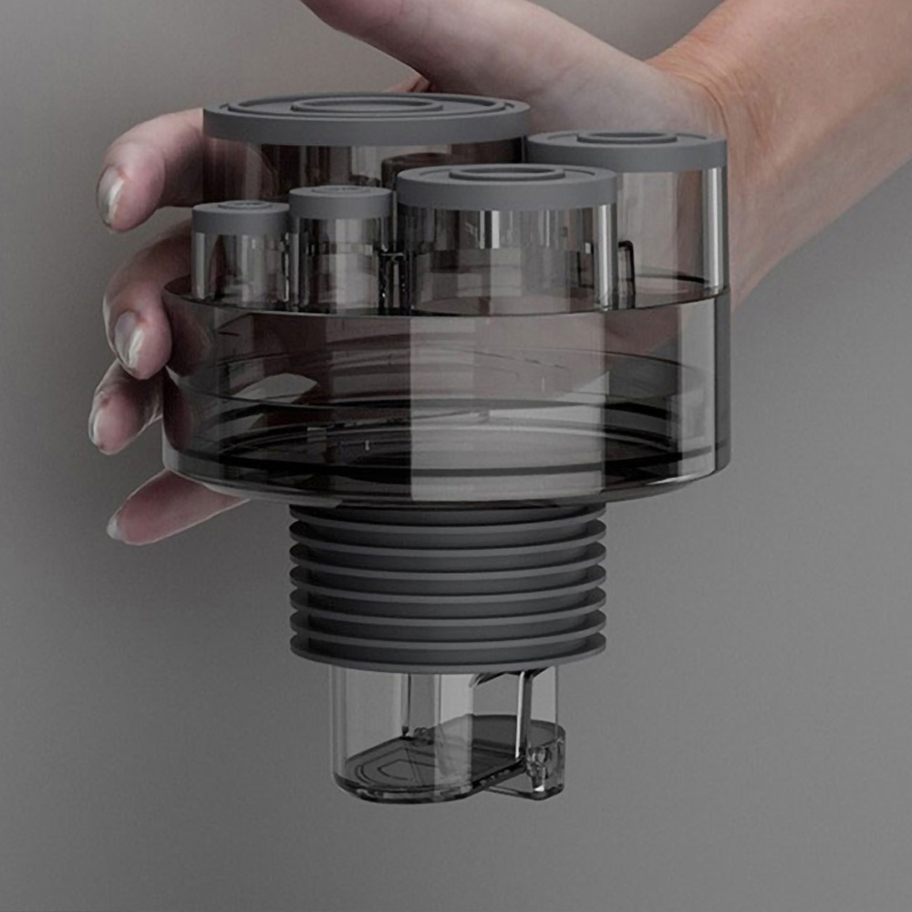 미즈코스 싱크대 5구 배수구 멀티 트랩 주방 다중호스 역류방지 냄새 차단, 2개, 그레이 19,800원