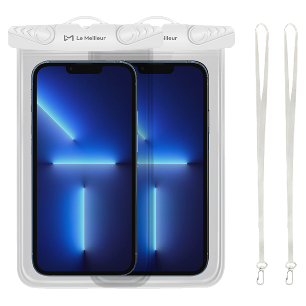 르메이어 원터치 4중잠금 스마트폰 방수팩, 화이트, 2개 14,800원