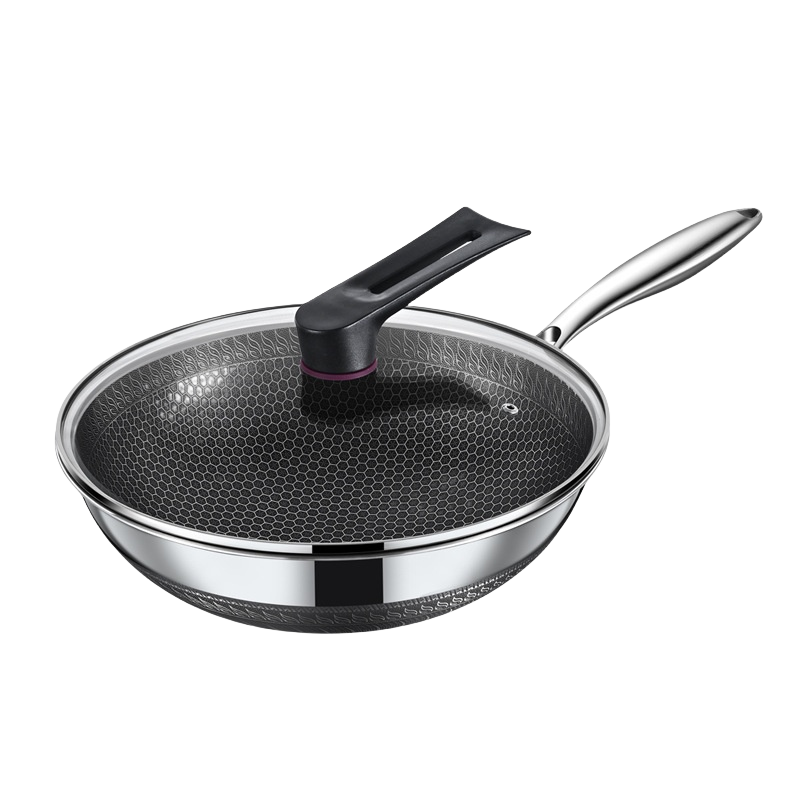 CookNest 인덕션 웍 통3중 304 스텐 벌집 궁중팬 팬, 1개, 34cm 49,800원