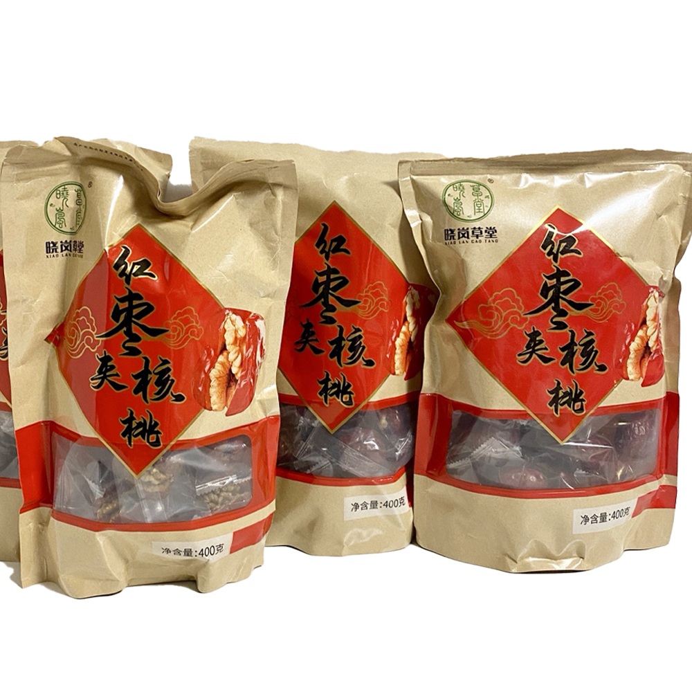 중국 장가계 여행선물 왕대추 호두말이 건강 간식 400gx3봉 59,500원