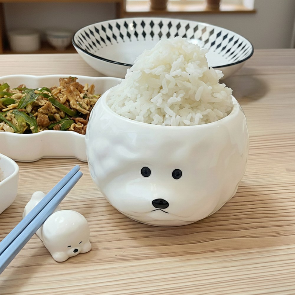 리츠센 비숑 밥공기+수저받침세트 16,900원