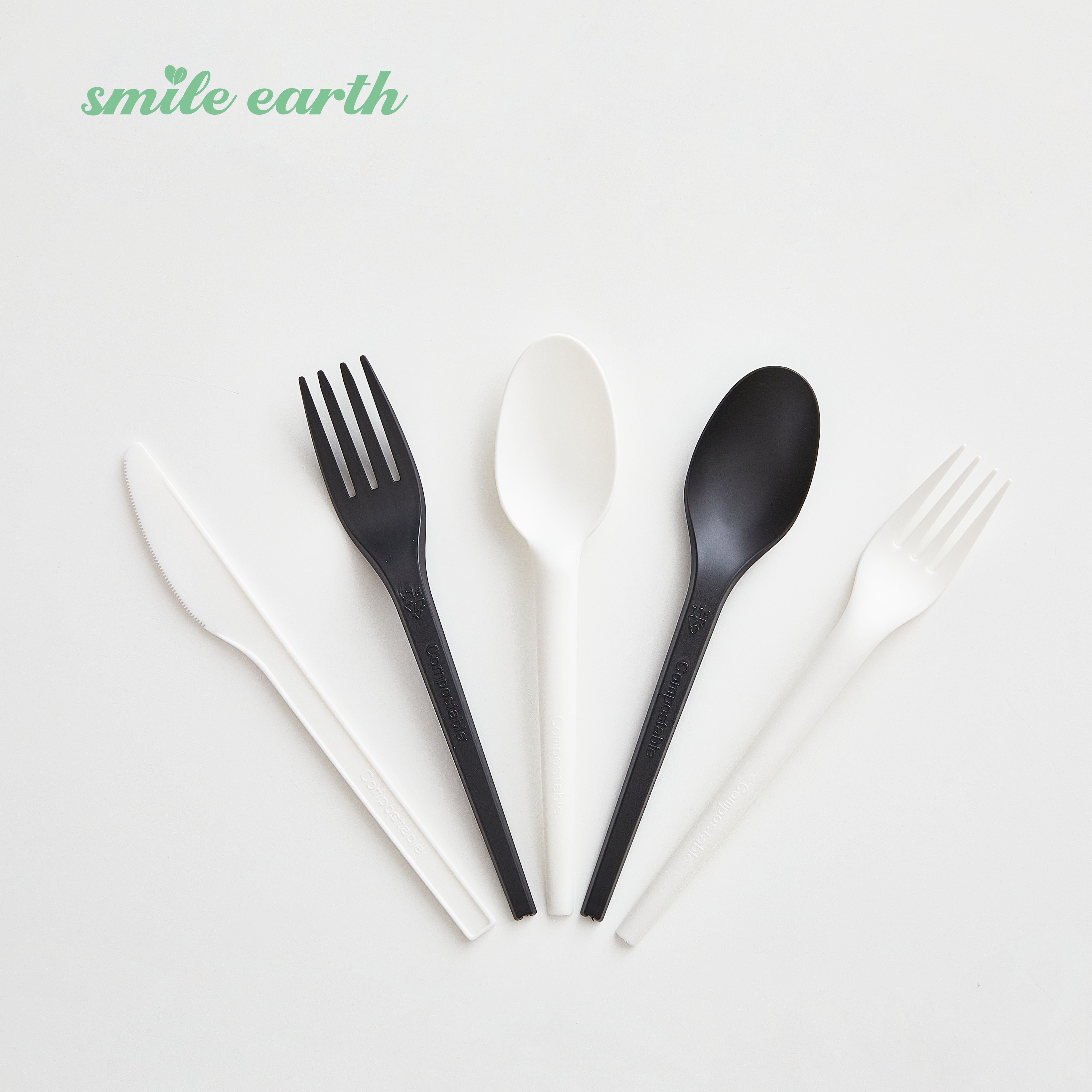 스마일어스 CPLA 일회용 커트러리 벌크 포장 8,400원