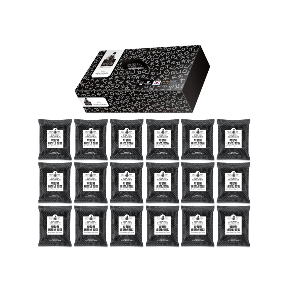 박향희김 네모난밥김 선물세트 3호, 144g, 1세트 37,520원