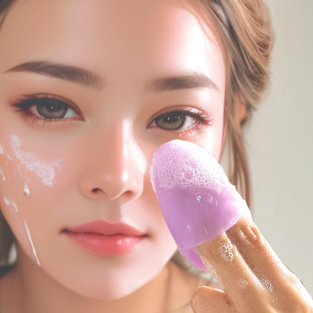 미소라인F 실리콘 손가락 양면 모공브러쉬 피지제거 클렌징브러쉬, 1개, 퍼플 5,130원