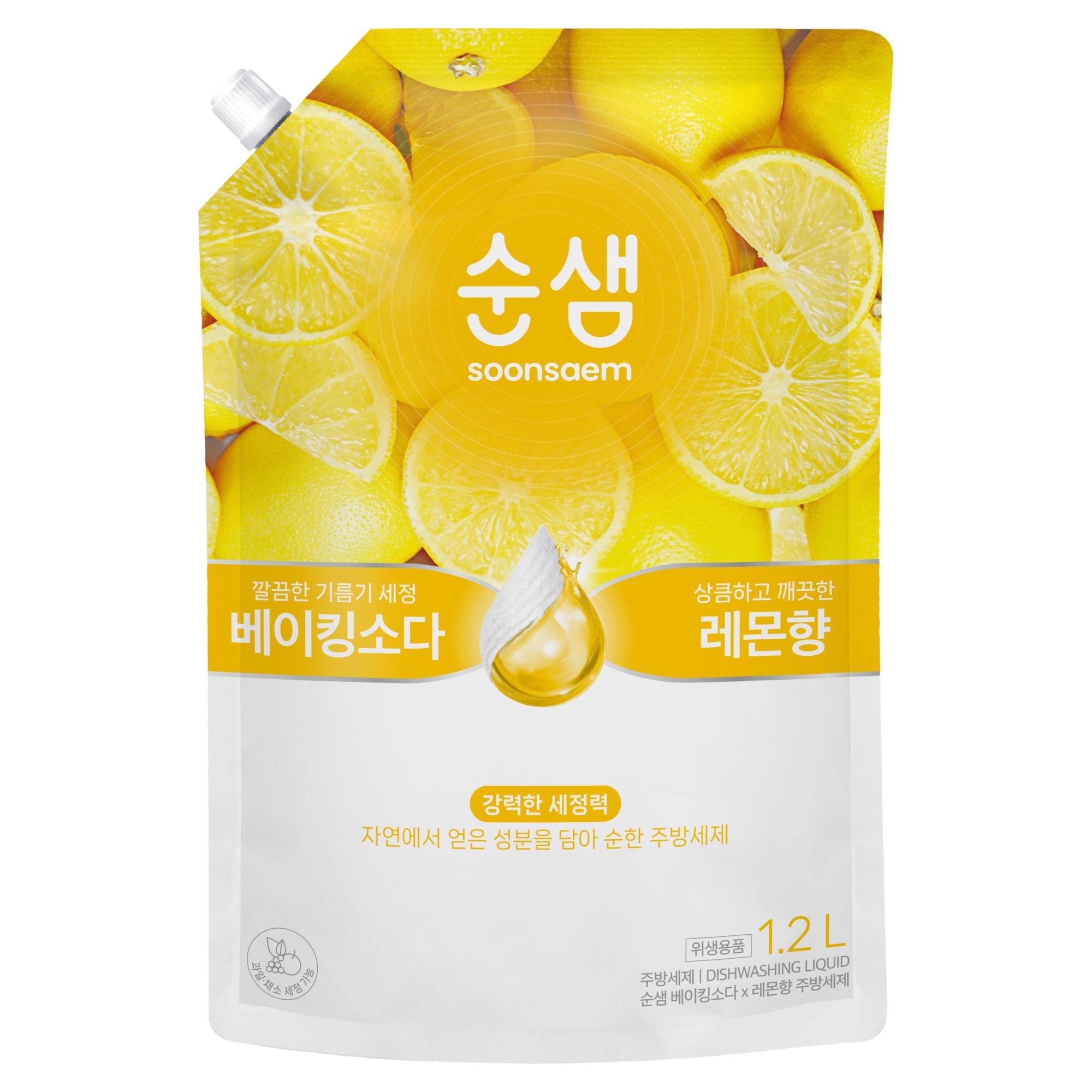 순샘 베이킹소다 레몬 주방세제 리필 3,300원