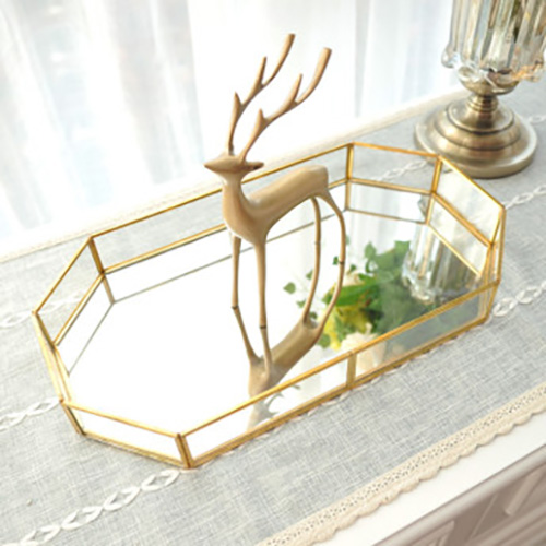 유리골드 미러 트레이 화장품정리함 XL 인테리어소품 촬영소품 23,860원