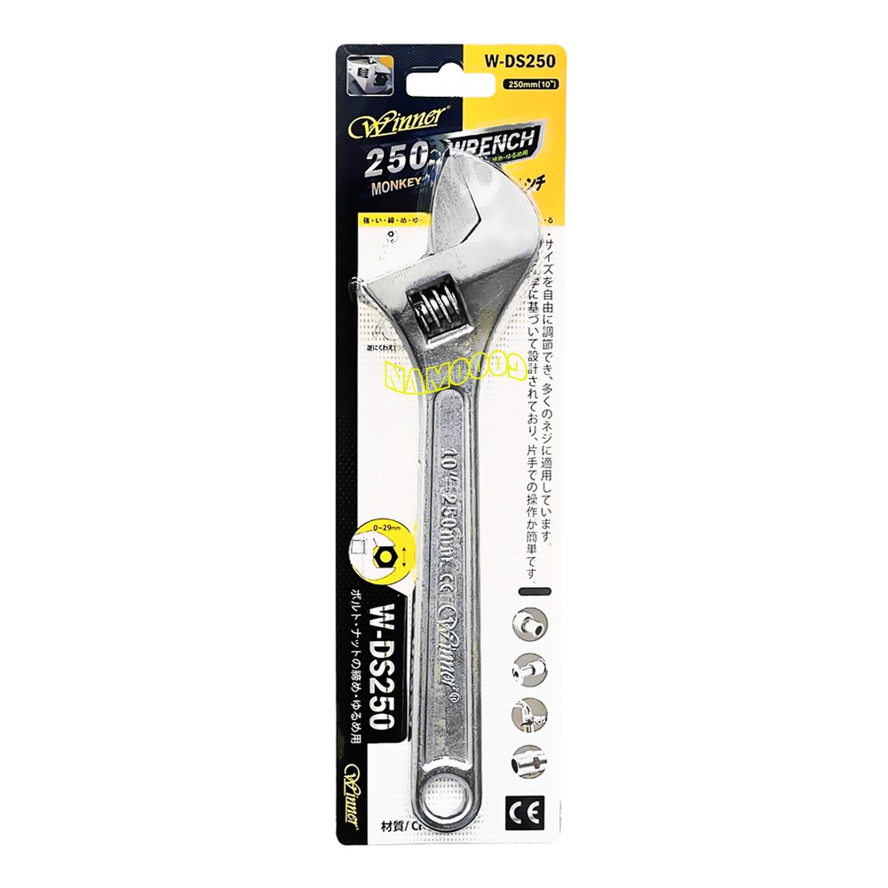 위너 몽키 스패너 10인치 250mm 5,570원