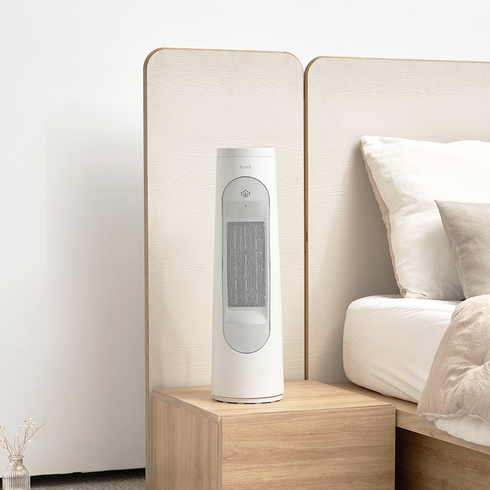 프롬비 히팅타워 회전형 PTC 전기 온풍기 FF253H, 화이트 98,000원