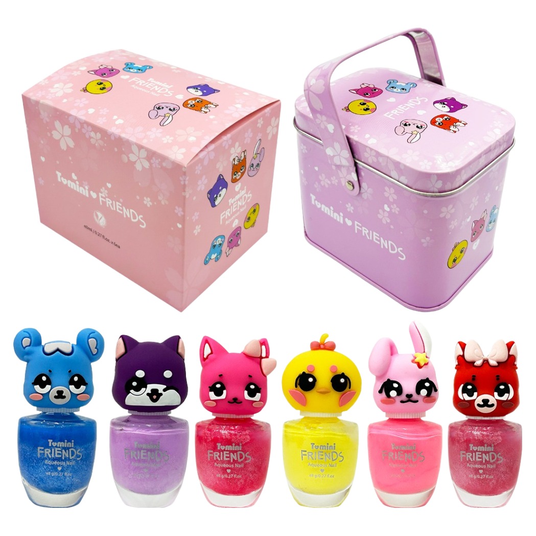 투미니 프렌즈 수성 어린이 매니큐어 6종 + 틴케이스 24,980원