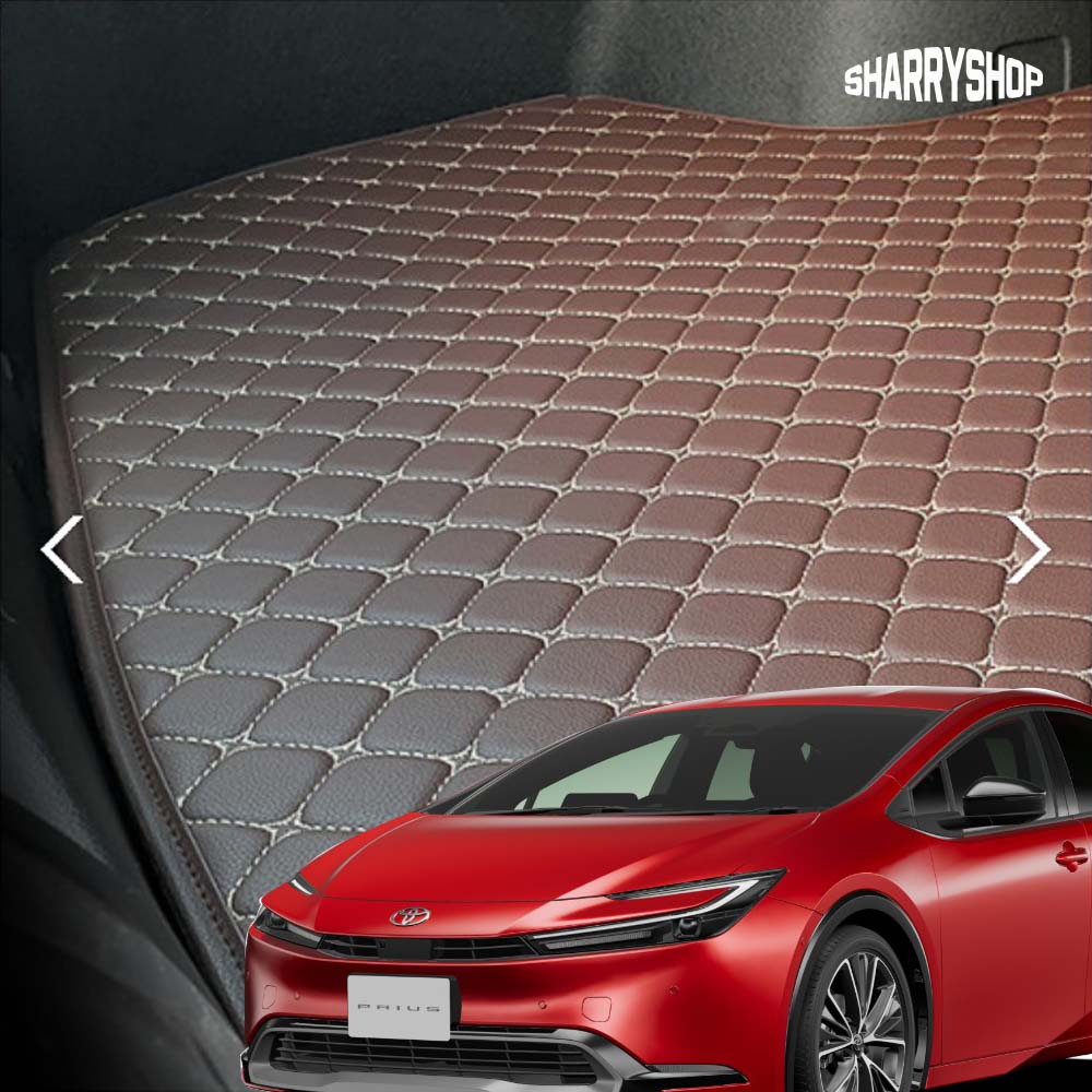 쉐리샵 토요타 프리우스 5세대 퀄팅 가죽 일체형 트렁크매트 플러그인 (등받이 선택형) 49,500원