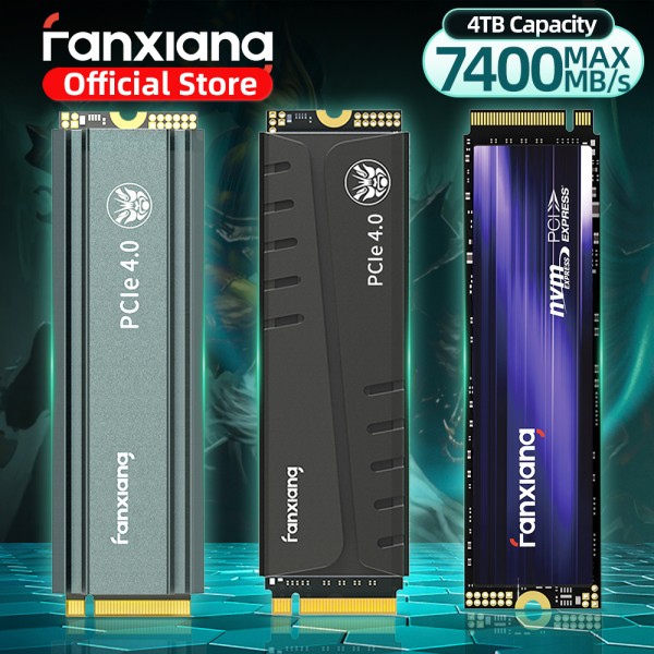Fanxiang S660/S770/S880 SSD NVMe M2 PCIe4.0x4 PlayStation5/PS5 데스크탑 하드 디스크용 1TB 2TB 4TB 내 347,100원