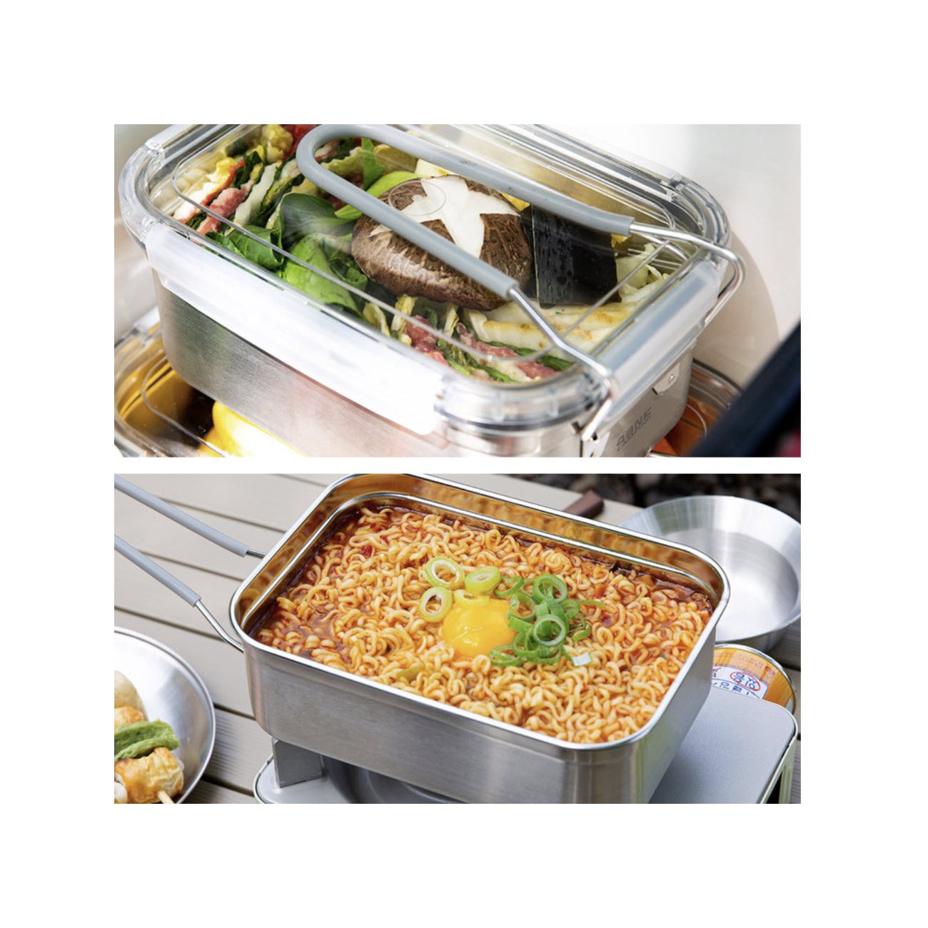 PicknGO 4BNK 스텐 캠핑반합 2.4L PG0006 29,940원